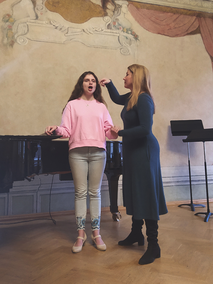 Kateřina Kněžíková s Dariou