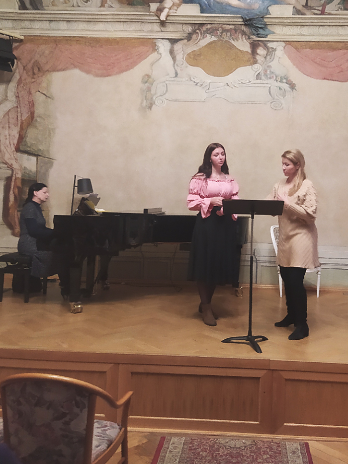 Kateřina Kněžíková s Veronikou