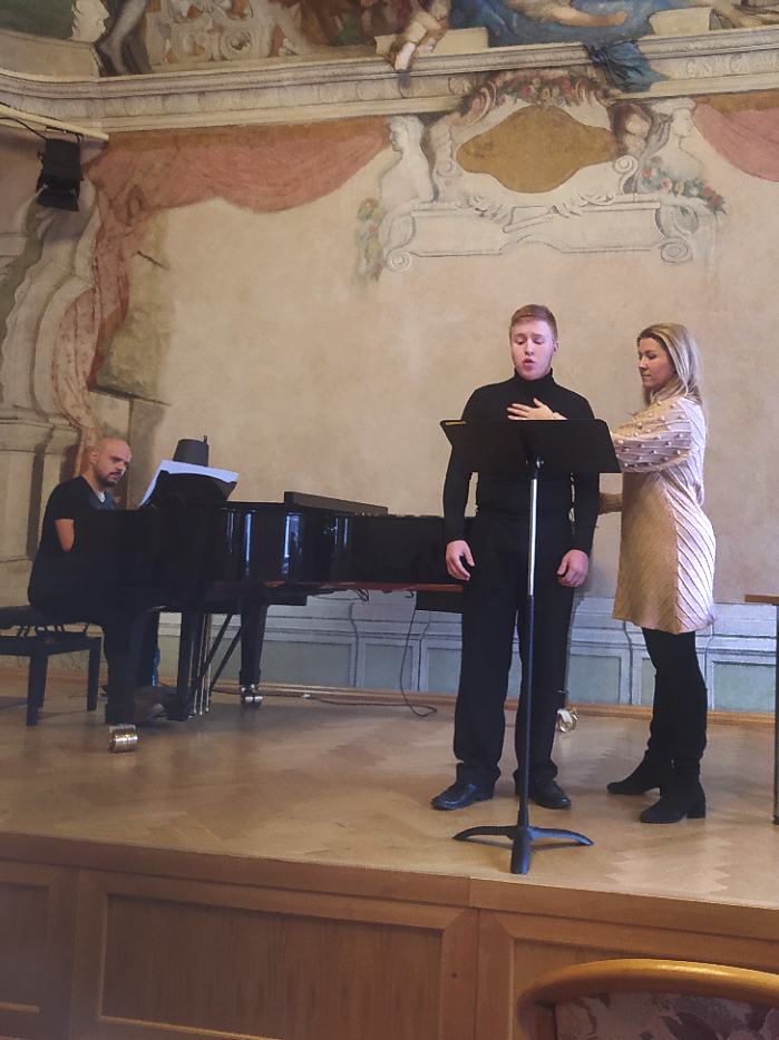 Kateřina Kněžíková s Martinem